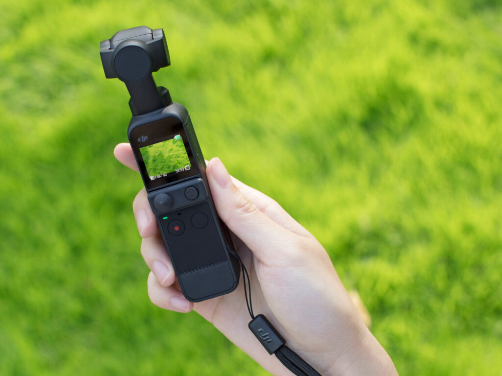 Capture smooth, stabilized footage with the DJI Osmo Pocket 2 in your hand, DJI Pocket 2