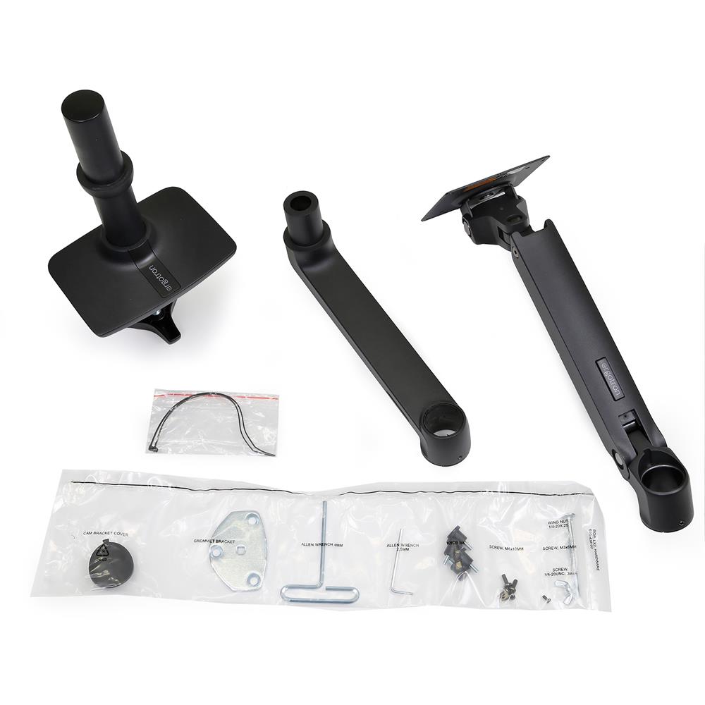 Contents of a monitor mount. - productcruise.com